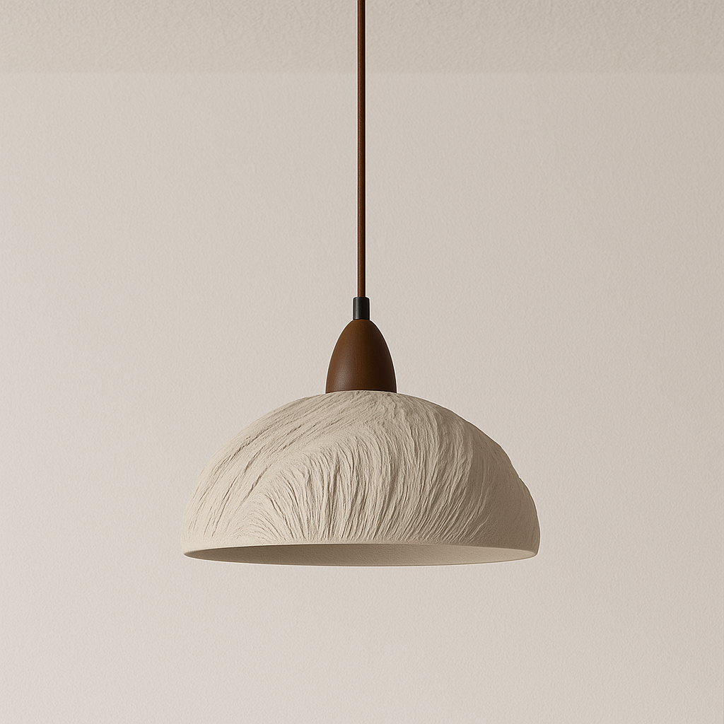 Luminária Pendente Moderna Minimalista Concreto Bayon