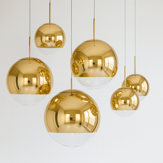 Luminária Pendente Moderno Minimalista Globo Bola Vidro Orb
