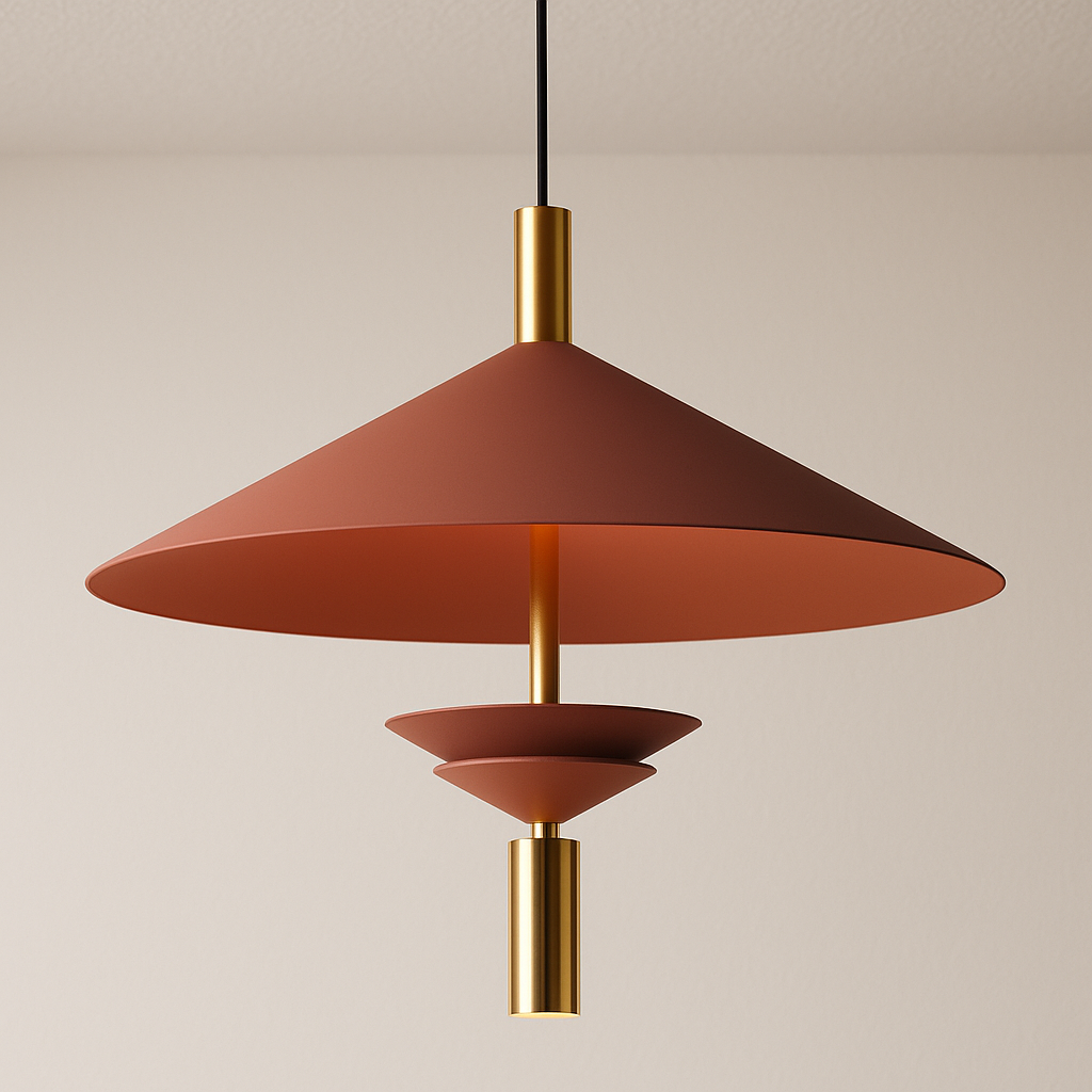 Luminária Pendente Moderna Minimalista Metal LED Oslo