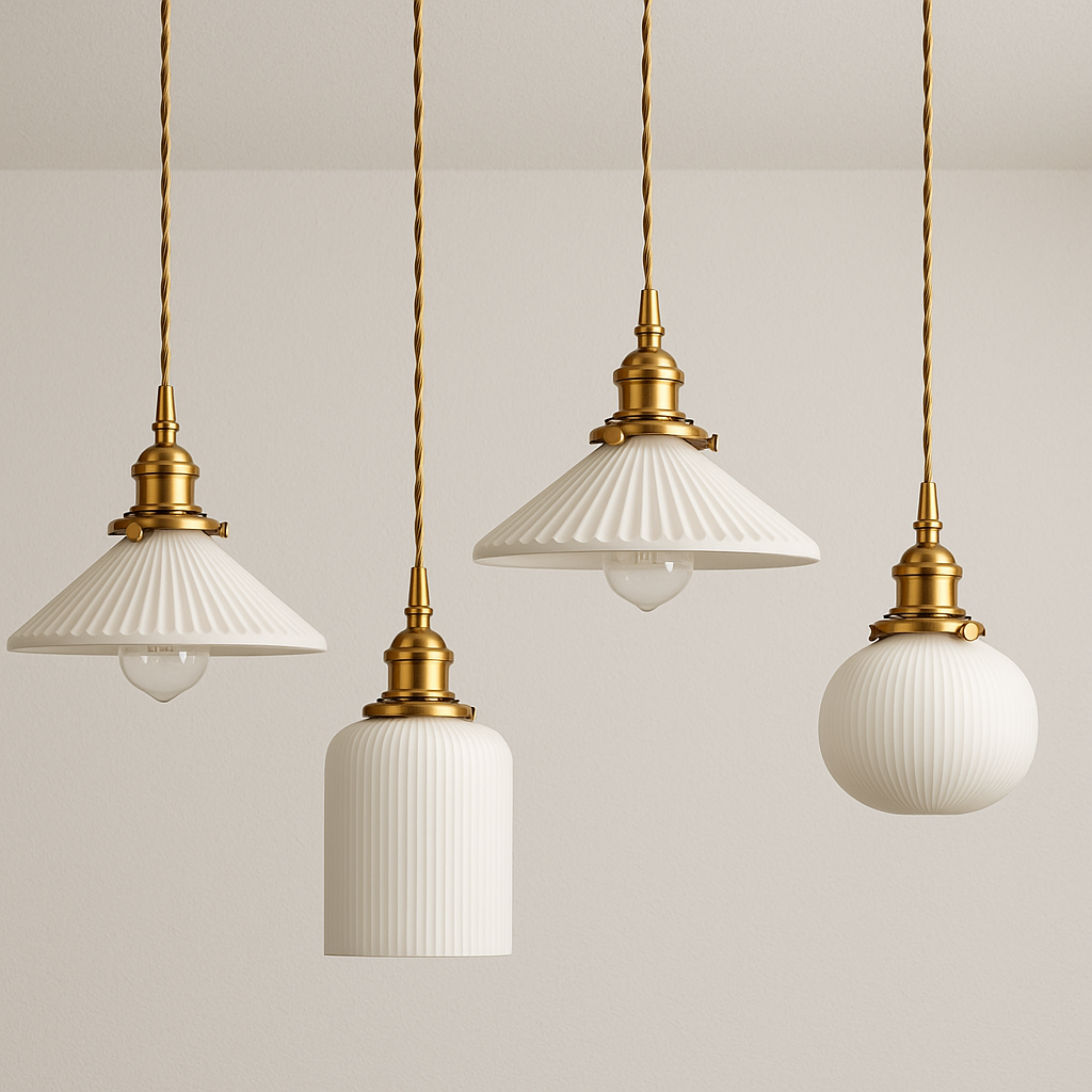 Luminária Pendente Moderna Industrial Minimalista Mia