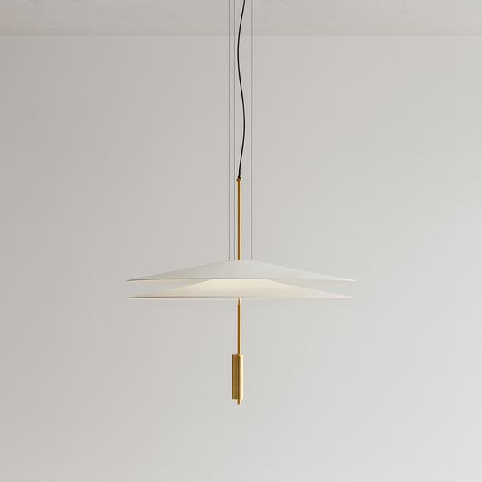 Luminária Pendente Moderno Minimalista Flamingo LED 2 Camadas