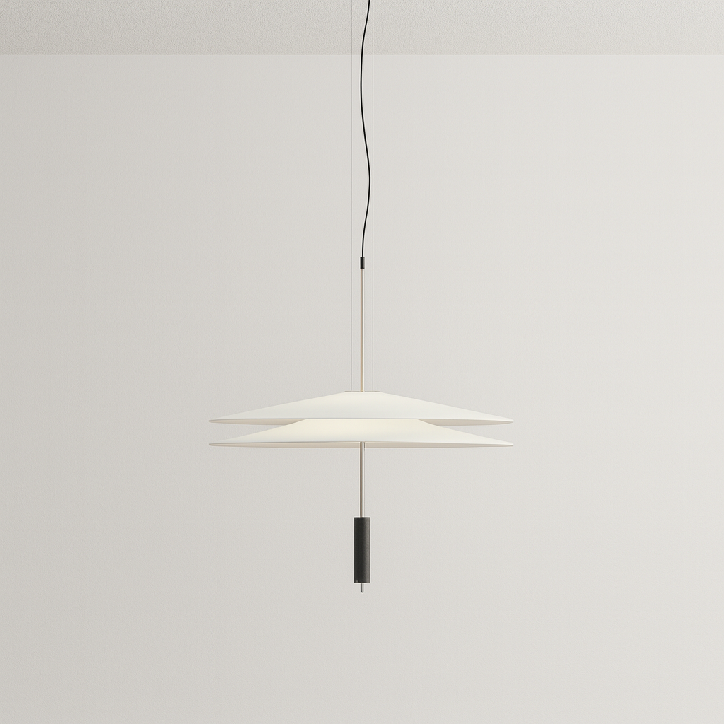 Luminária Pendente Moderno Minimalista Flamingo LED 2 Camadas