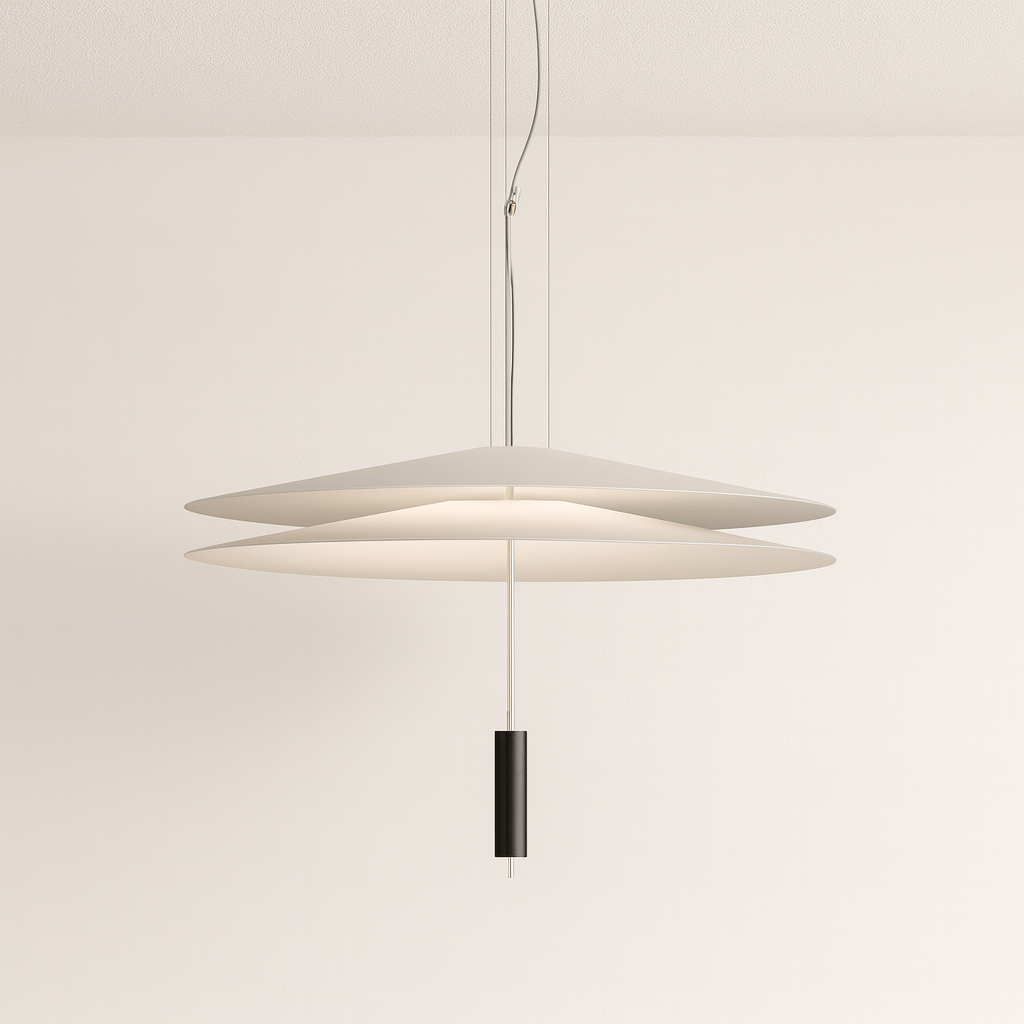 Luminária Pendente Moderno Minimalista Flamingo LED 2 Camadas
