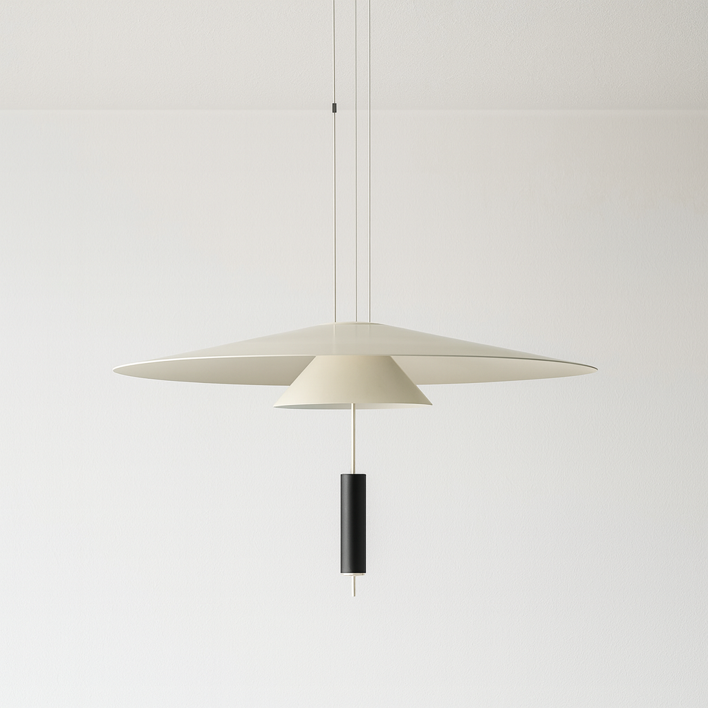 Luminária Pendente Moderno Minimalista Flamingo LED 2 Camadas