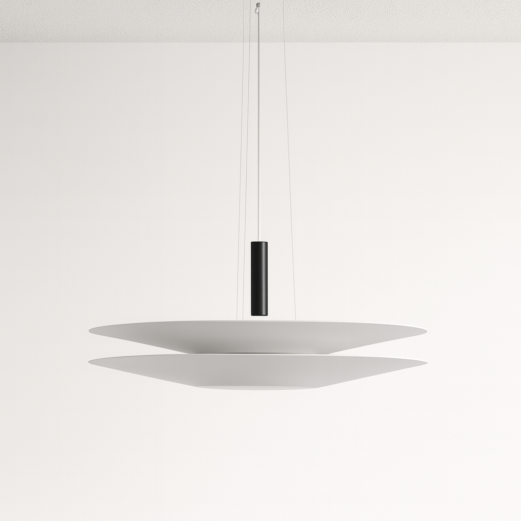 Luminária Pendente Moderno Minimalista Flamingo LED 2 Camadas