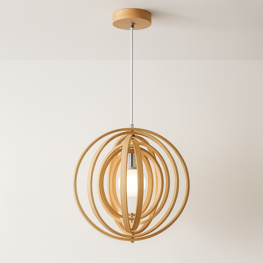 Luminária Pendente Moderna Minimalista Rústica Gleam