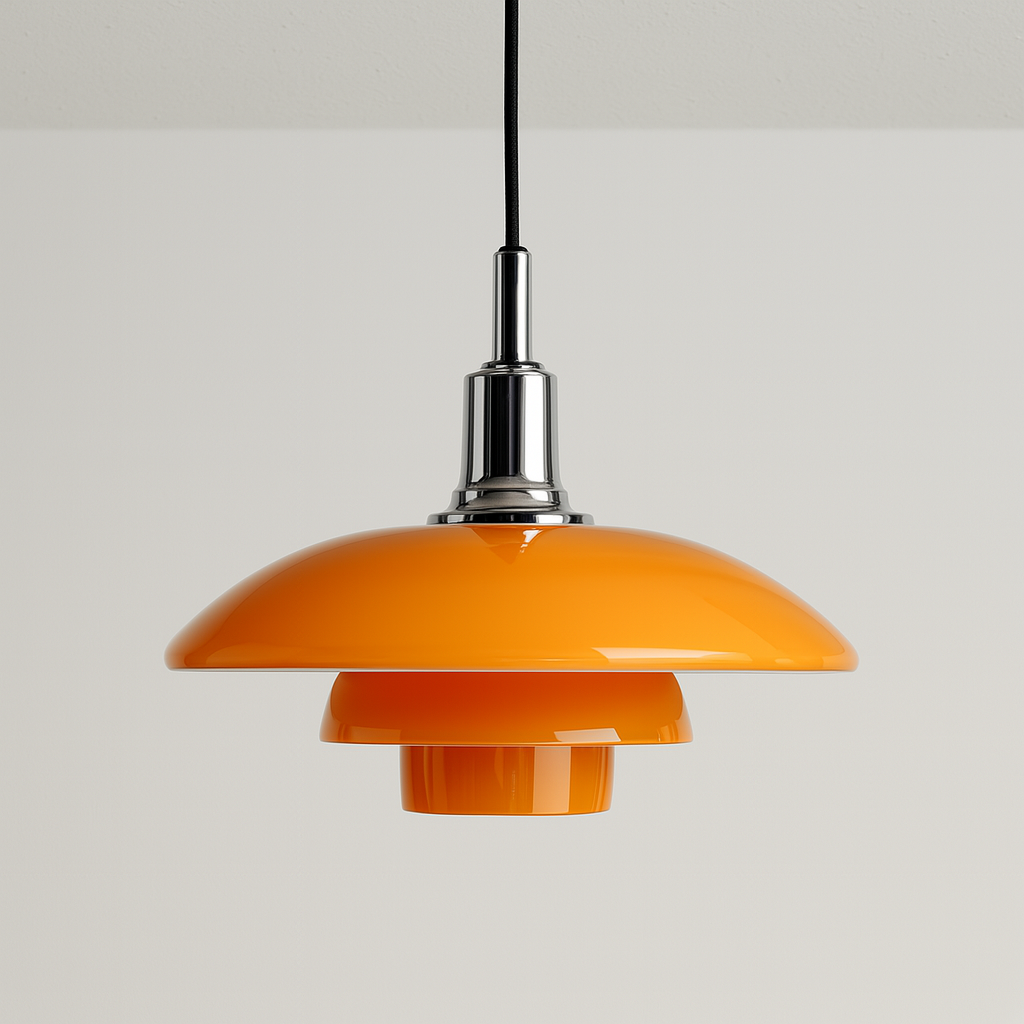Luminária Pendente Moderna Minimalista Vidro Metal Caborian