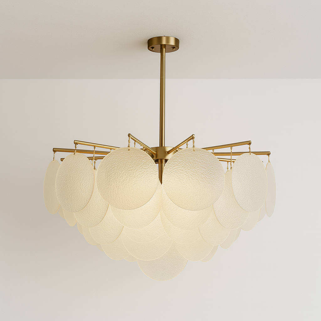 Luminária Pendente Moderna Minimalista LED Metal Vidro Circles