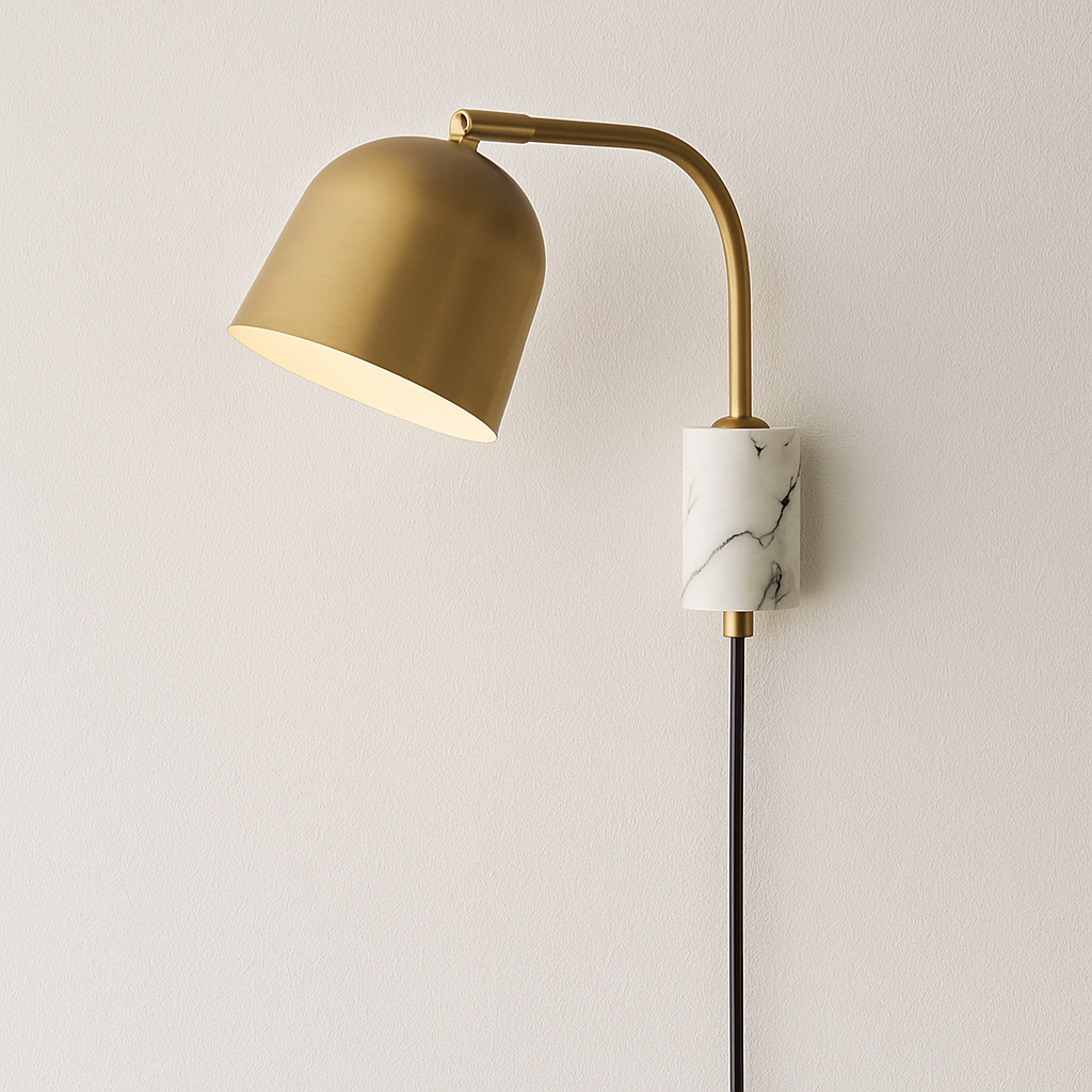 Luminária Arandela Moderna Minimalista LED Articulada Metal Axyra