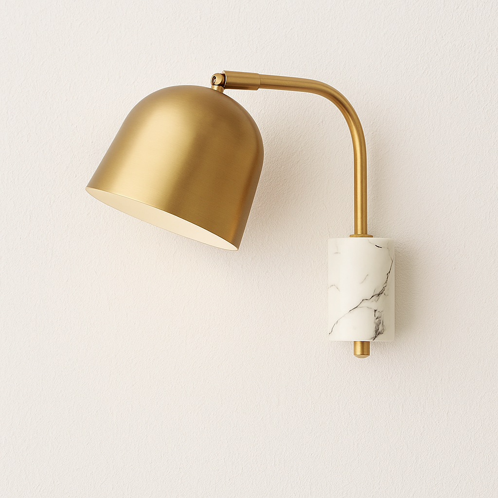 Luminária Arandela Moderna Minimalista LED Articulada Metal Axyra