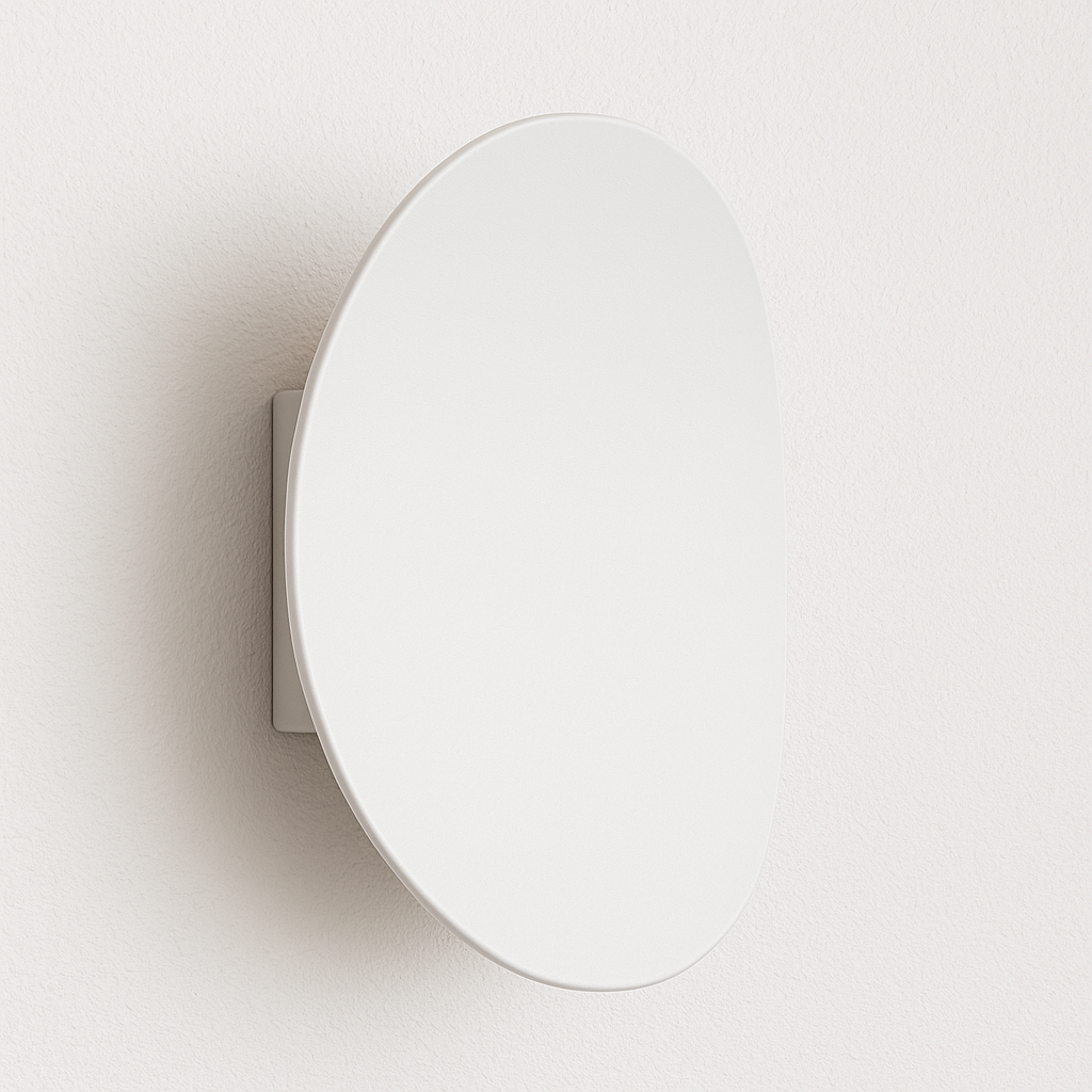 Luminária Arandela Moderna Minimalista Luz Indireta LED Conch