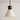 Luminária Pendente Moderna Minimalista Madeira Cerâmica Walnut