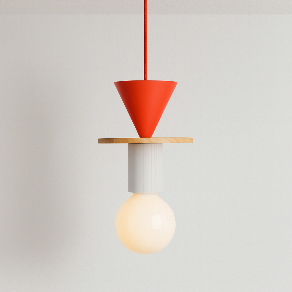 Luminária Pendente Moderno Minimalista Rústico Maple