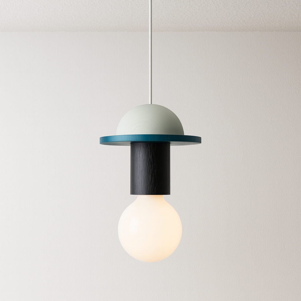 Luminária Pendente Moderno Minimalista Rústico Maple