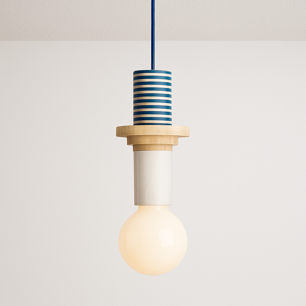 Luminária Pendente Moderno Minimalista Rústico Maple