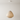 Luminária Pendente Minimalista Tecido Brea
