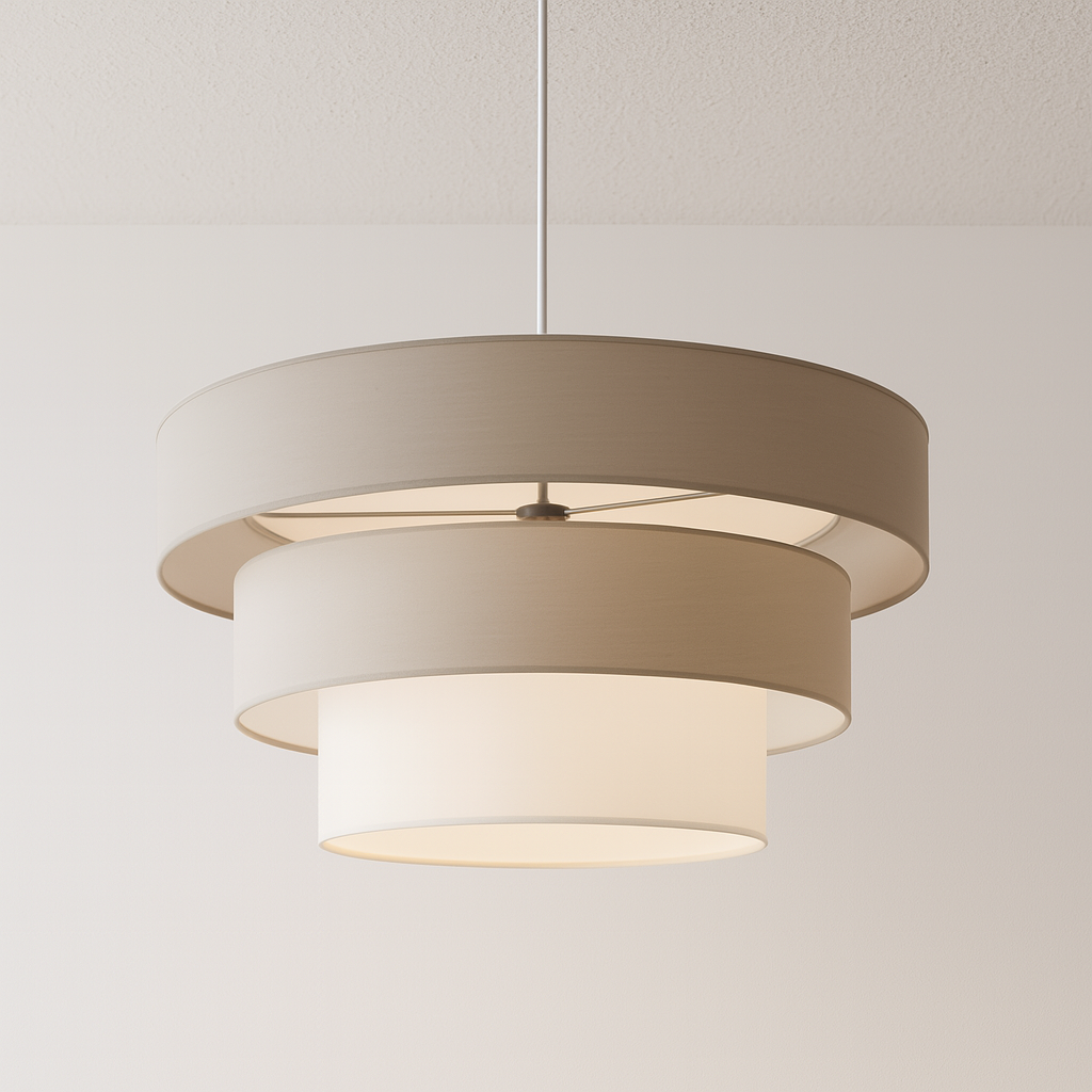 Luminária Pendente Moderna Minimalista Tecido Velvi