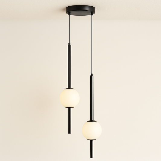 Luminária Pendente Moderno Minimalista LED Double Fugi