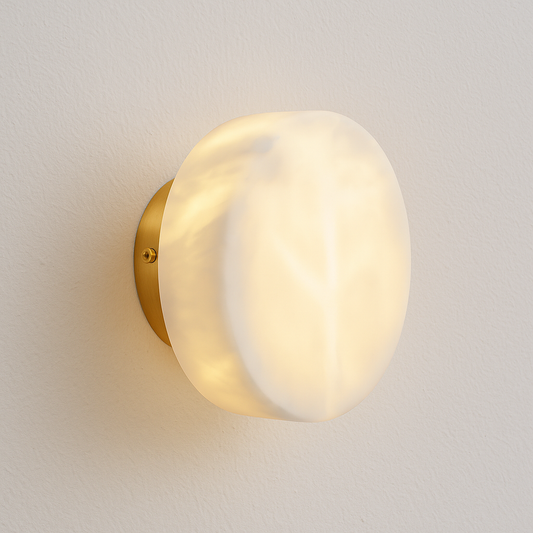 Luminária Arandela Moderna Minimalista LED Mármore Dizolla