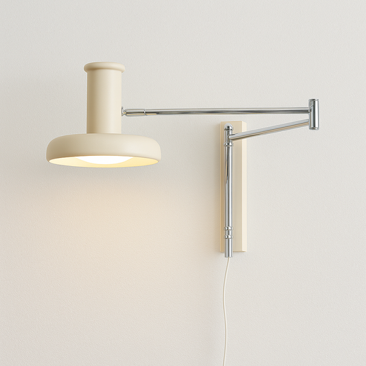 Luminária Arandela Moderna Minimalista Articulada Metal Frasno Lux