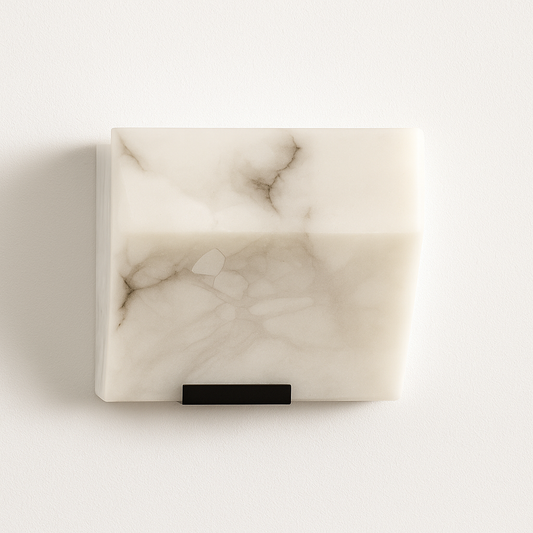 Luminária Arandela Moderna Minimalista LED Mármore Henier