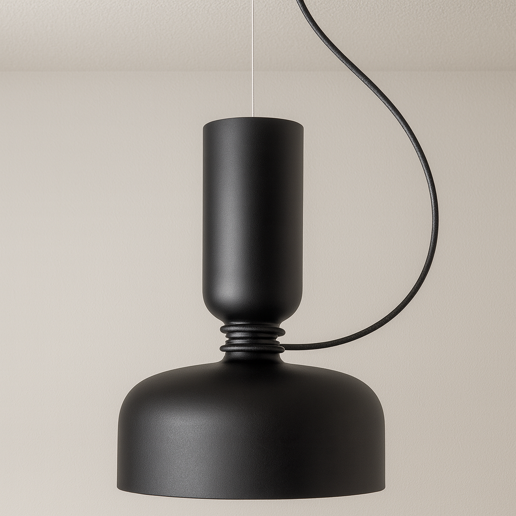 Luminária Pendente Moderno Minimalista Nia Black