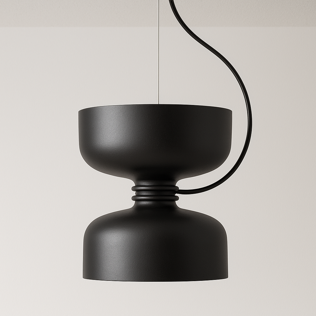 Luminária Pendente Moderno Minimalista Nia Black