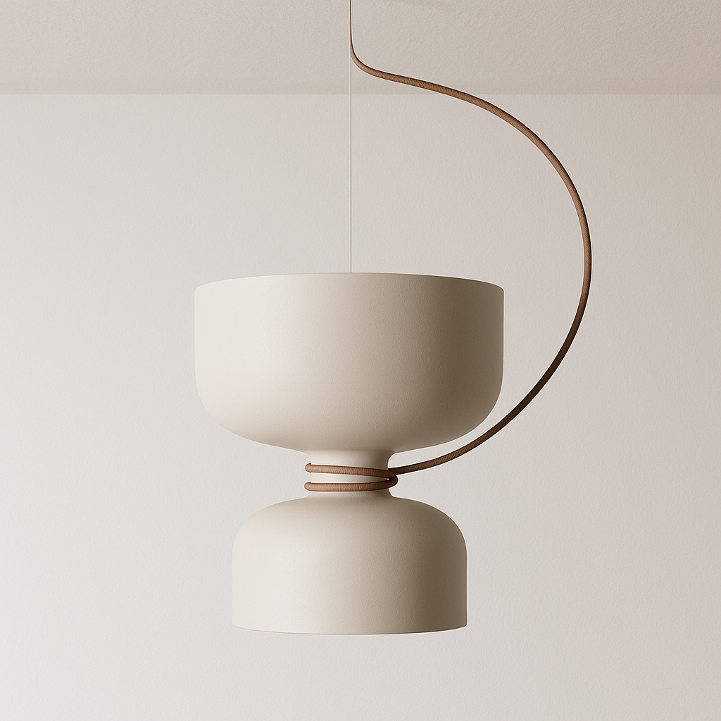 Luminária Pendente Moderno Minimalista Volumes Nia