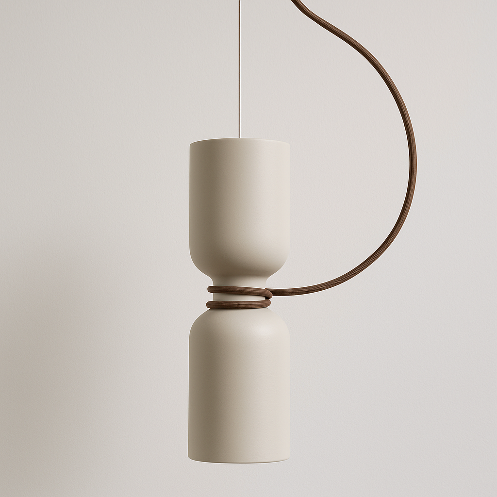 Luminária Pendente Moderno Minimalista Volumes Nia