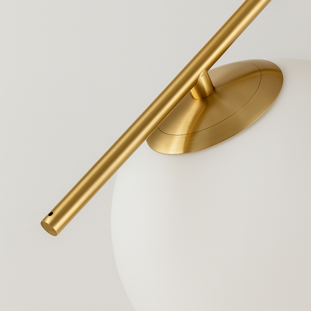 Luminária Pendente Minimalista Moderna Globos de Vidro Ditto
