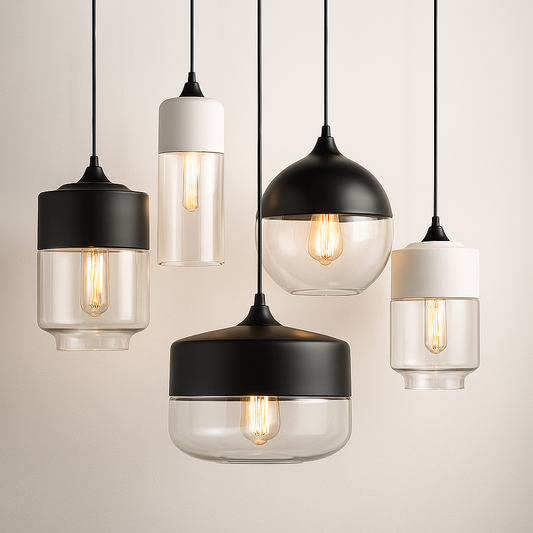 Luminária Pendente Moderna Minimalista Vidro Grace