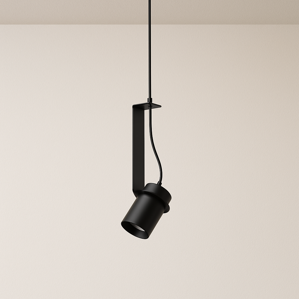 Luminária Pendente Minimalista Industrial Moderna LED Caster