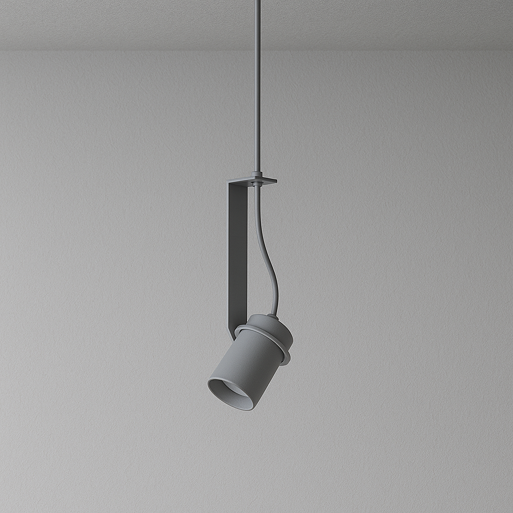 Luminária Pendente Minimalista Industrial Moderna LED Caster