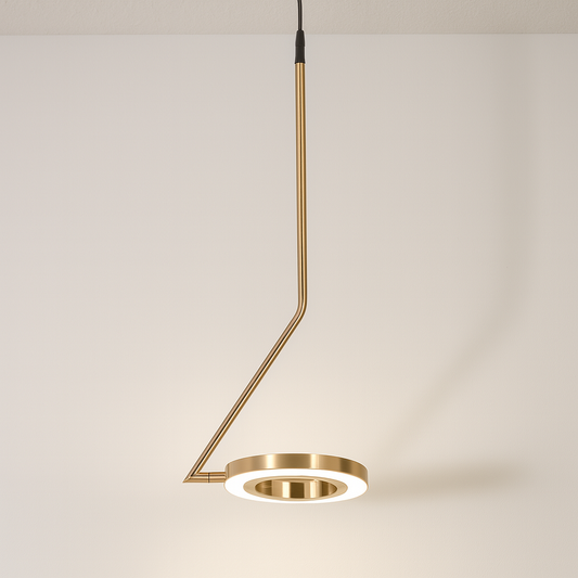 Luminária Pendente Moderno Minimalista Metal LED Aisle