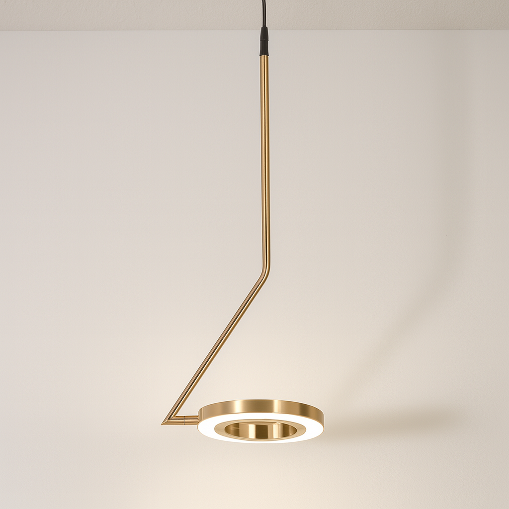 Luminária Pendente Moderno Minimalista Metal LED Aisle