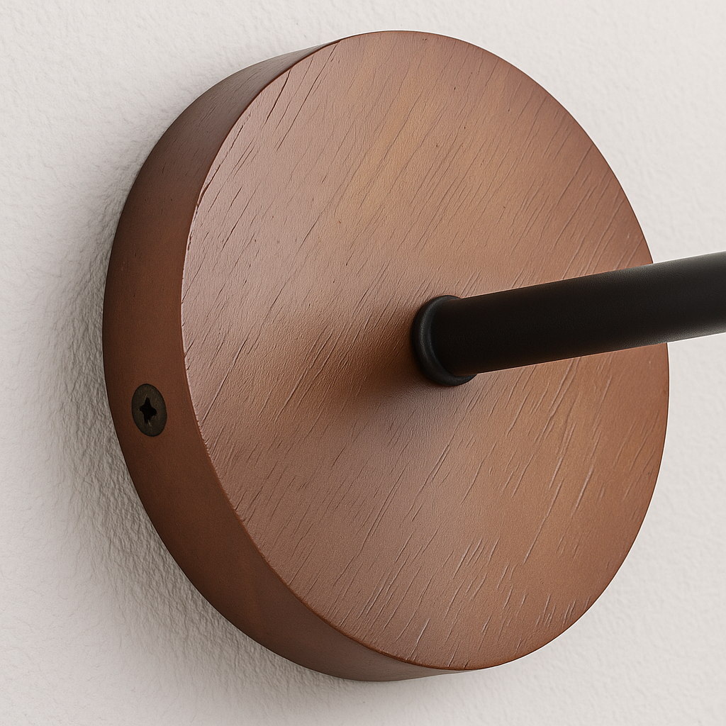 Luminária Arandela Moderna Minimalista Mármore Travertino Kora