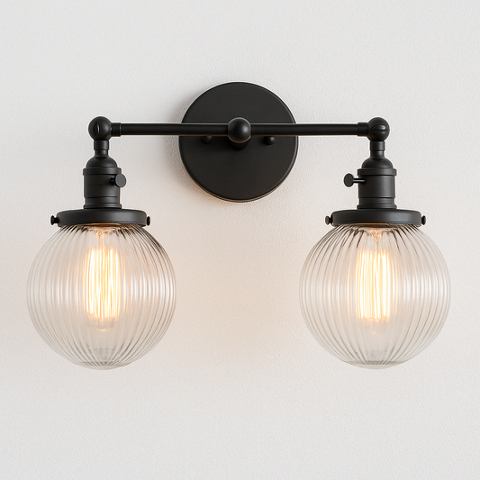 Luminária Arandela Minimalista Metal Valky