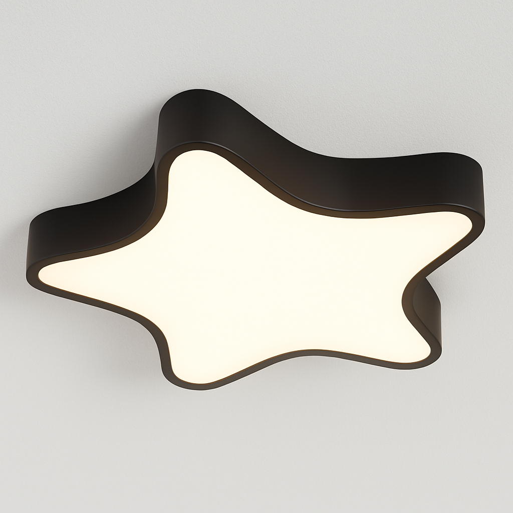 Luminária Plafon Moderna Minimalista LED Metal Staryu