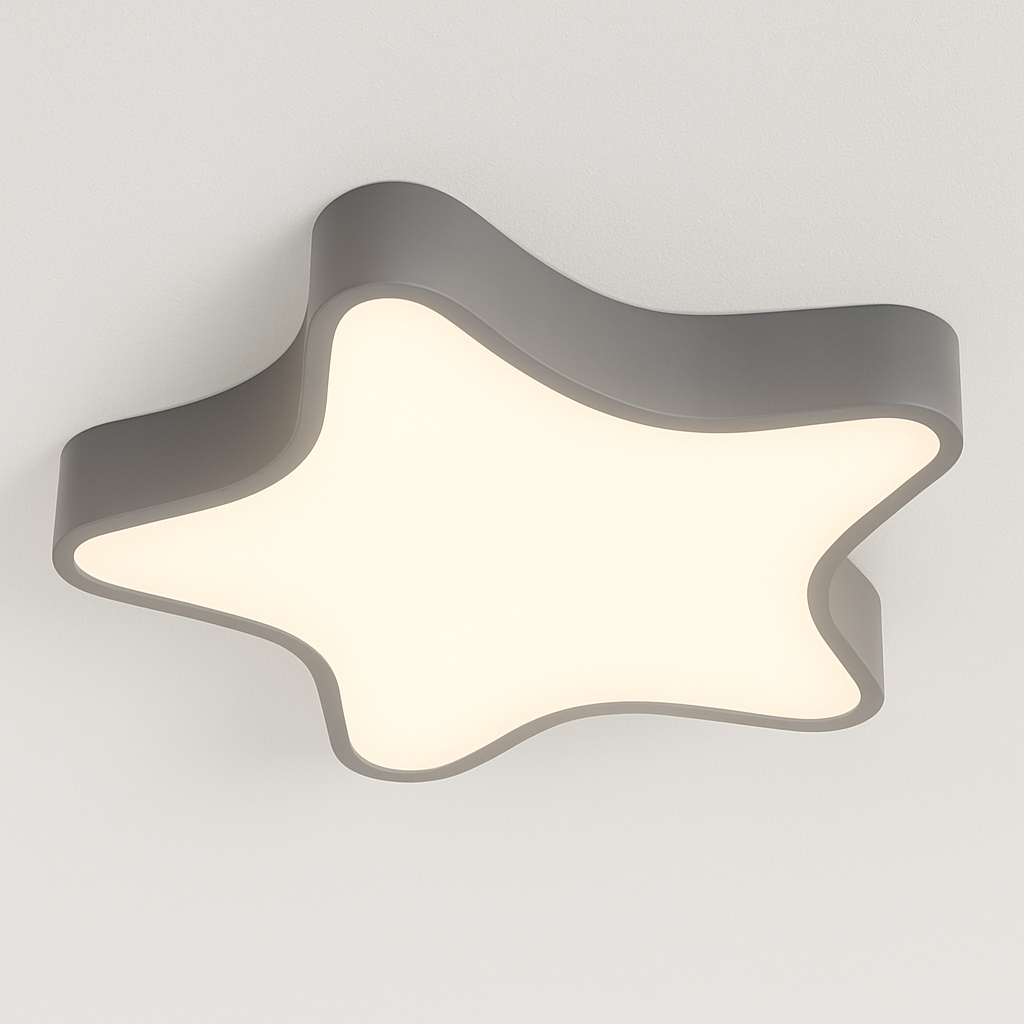 Luminária Plafon Moderna Minimalista LED Metal Staryu