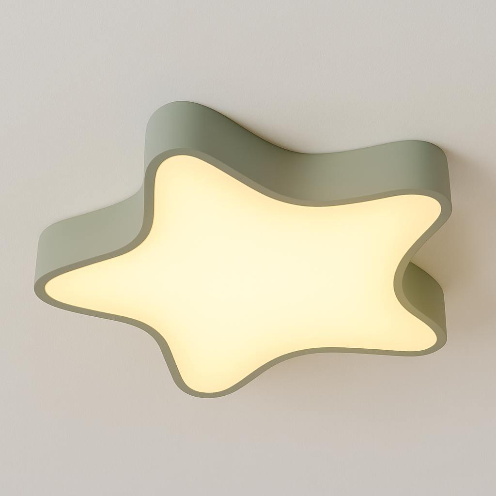Luminária Plafon Moderna Minimalista LED Metal Staryu