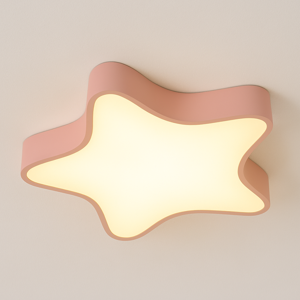 Luminária Plafon Moderna Minimalista LED Metal Staryu