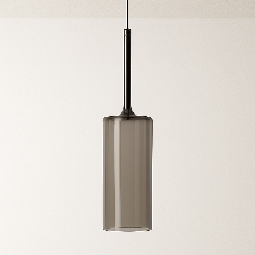 Luminária Pendente Moderno Minimalista Vidro Klaus
