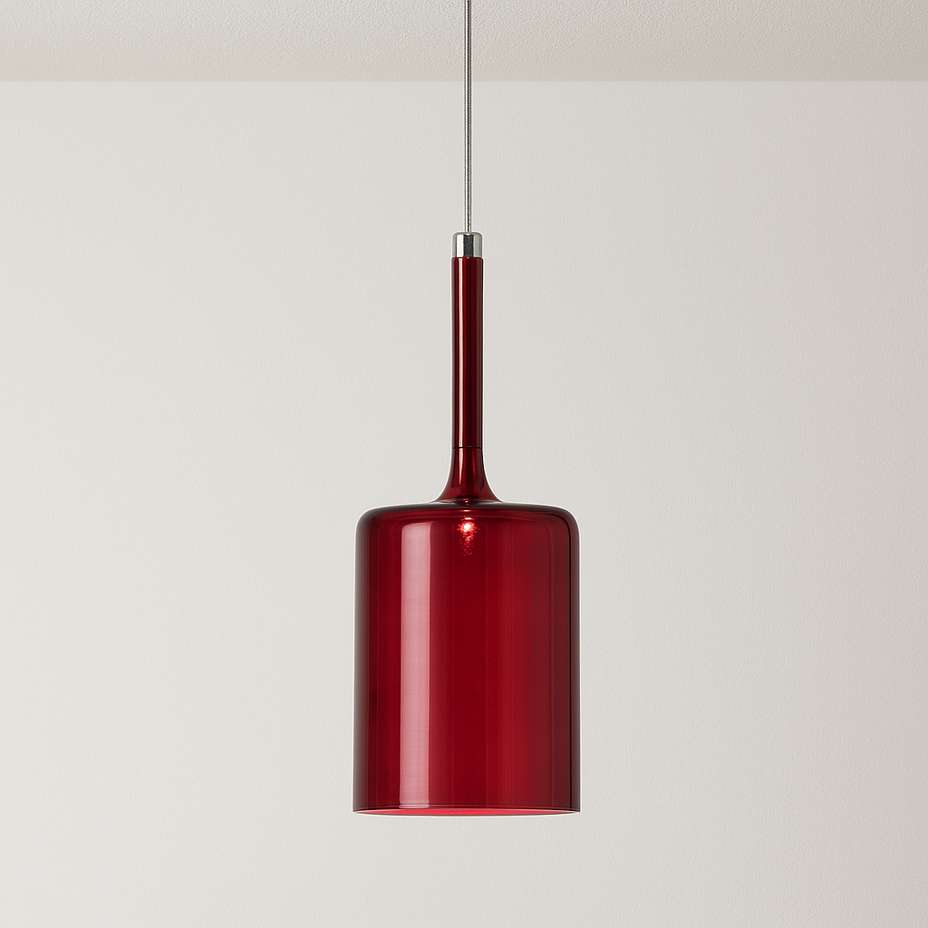 Luminária Pendente Moderno Minimalista Vidro Klaus