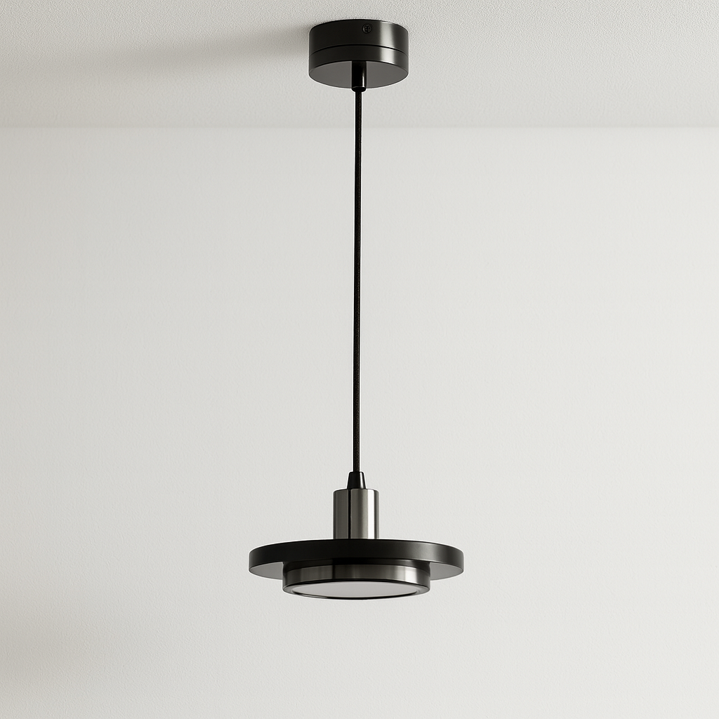 Luminária Pendente Minimalista Moderna Mármore Plate