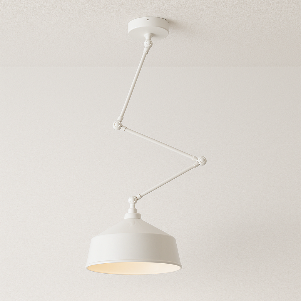 Luminária Pendente Moderna Industrial Articulada Doopa