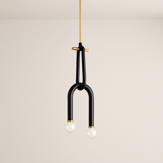 Luminária Pendente Moderna Minimalista Metal Sauga