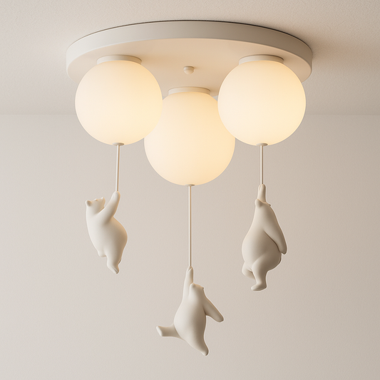 Luminária Pendente Moderna Minimalista Infantil Balão Globo Fly