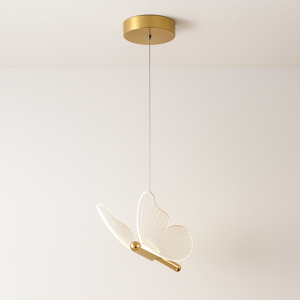 Luminária Pendente Moderno Minimalista Borboleta Fly
