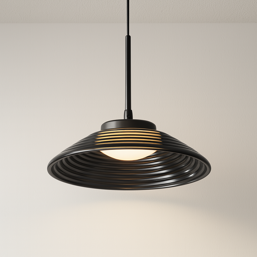 Luminária Pendente Moderna Minimalista LED Vidro Salt