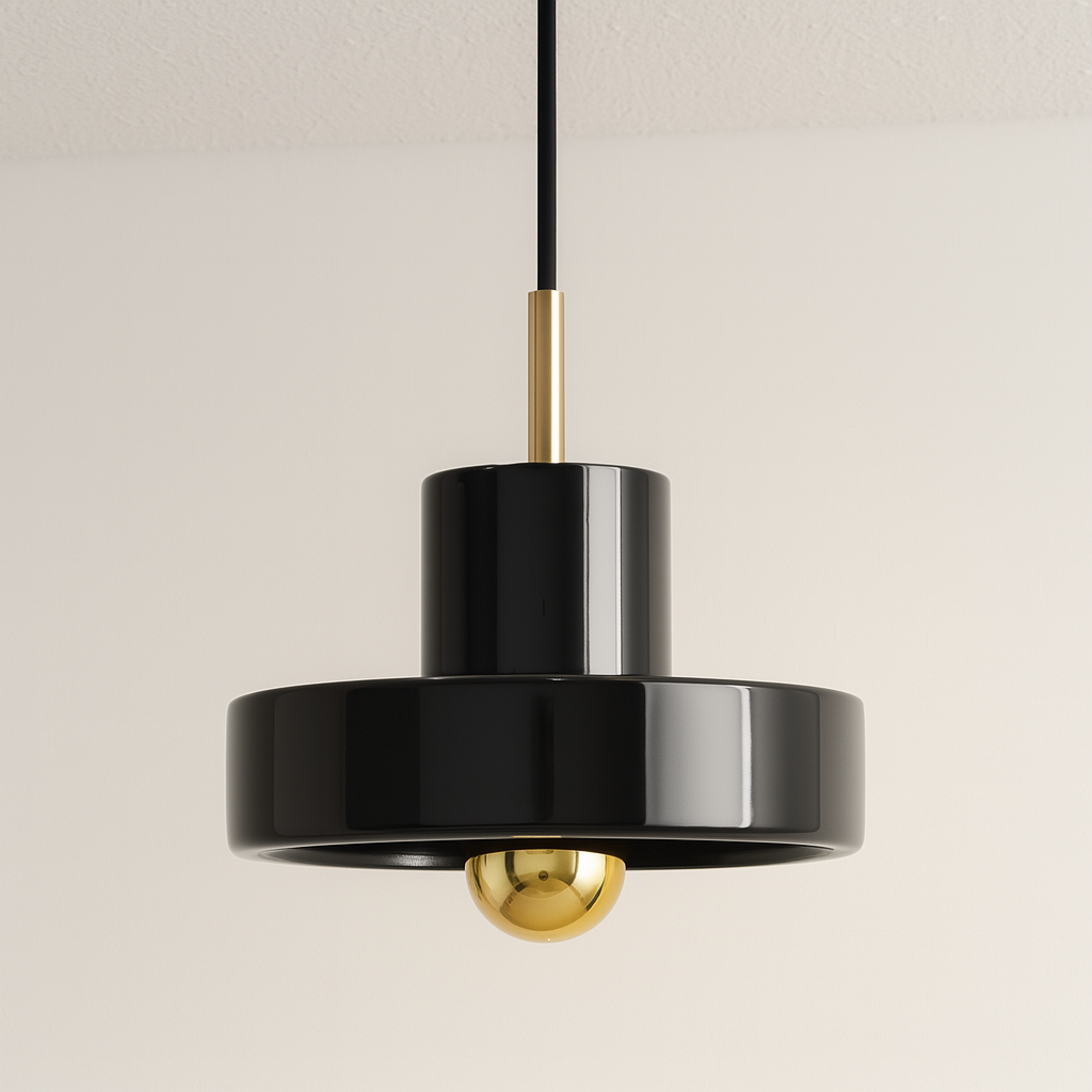 Luminária Pendente Moderna Minimalista Metal Mármore Astra